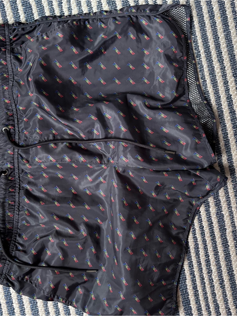 H&M Black Pride Swim Trunks